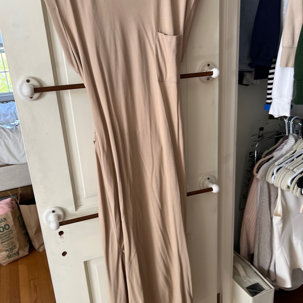 Heartloom Tan Maxi Dress